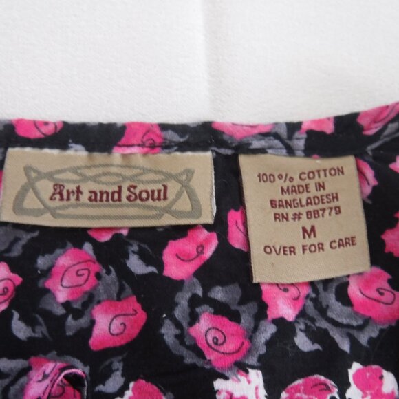 Art and Soul Sleveless 100% cotton Blouse size M - Picture 5 of 8